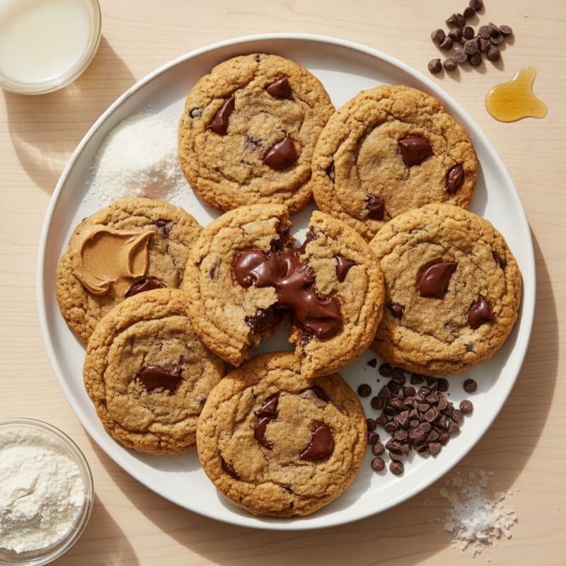 High-Protein Classic Chocolate Chip Cookies