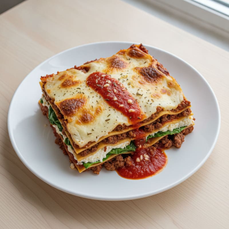 Hearty Venison and Ricotta Lasagna