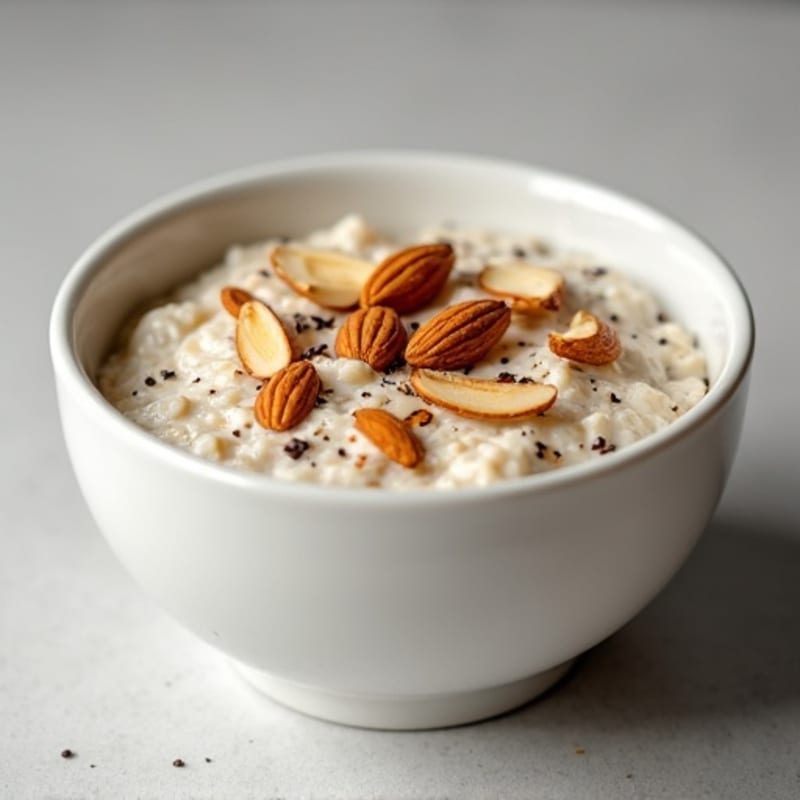 Creamy Greek Yogurt Overnight Oats with Chia and Almonds