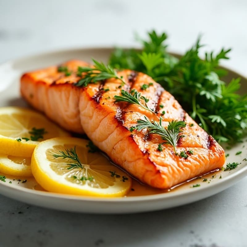 Citrus-Herb Grilled Salmon with Fresh Herbs