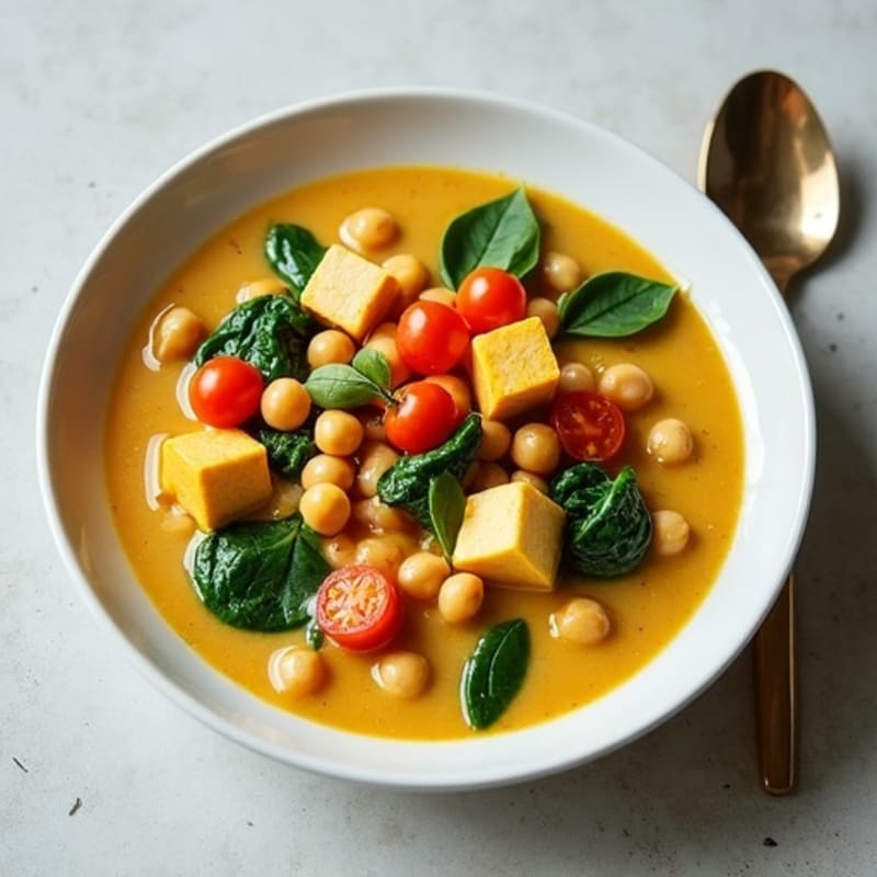 Creamy Coconut Curry Chickpea Stew