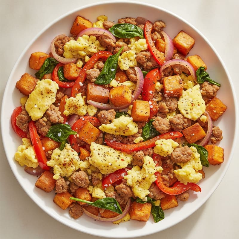 Hearty Grand Slam Breakfast Skillet