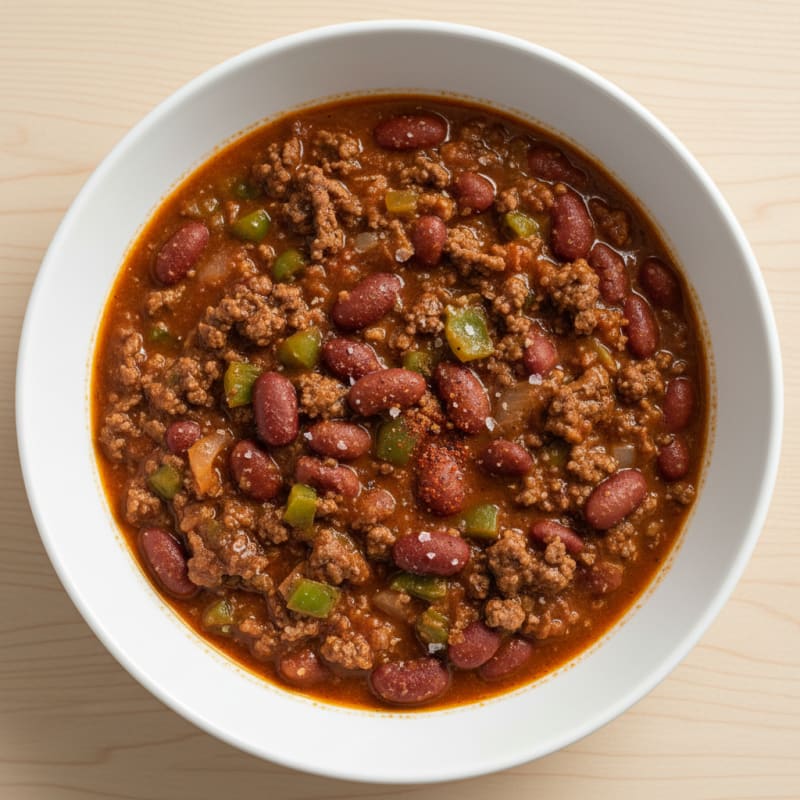 Smoky Slow-Cooked Beef Chili