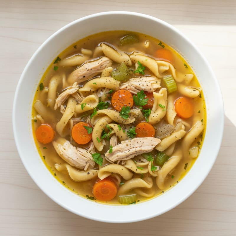 Hearty Chicken Noodle Soup