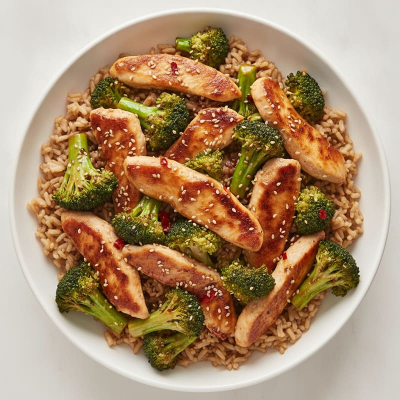 Quick Chicken and Broccoli Stir-Fry