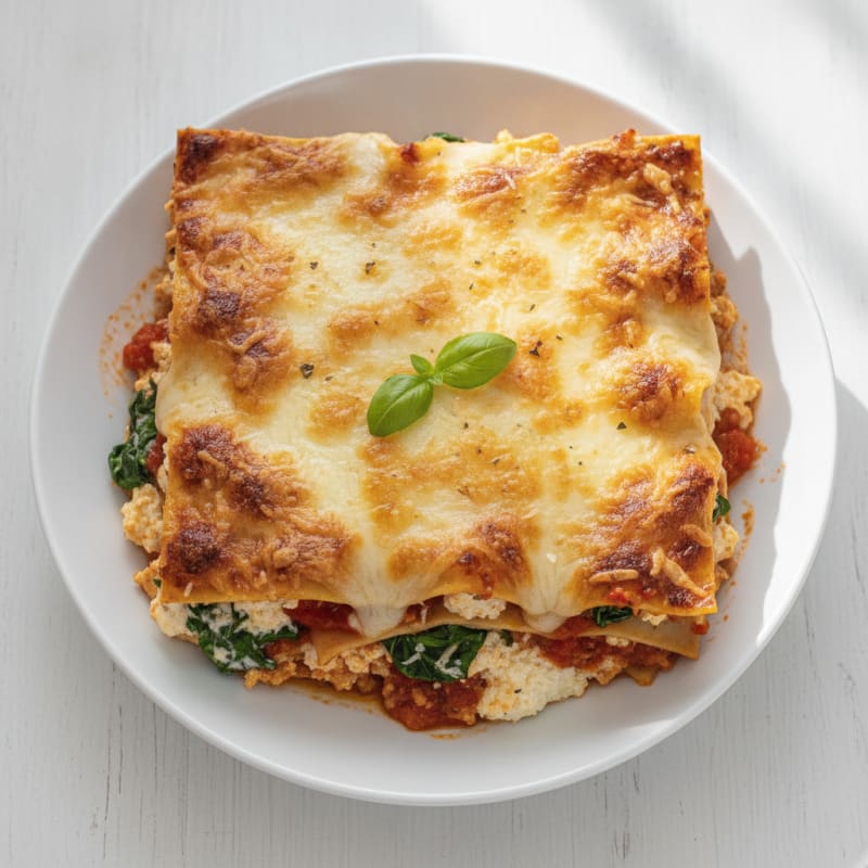 Classic Italian Sausage Lasagna Bake