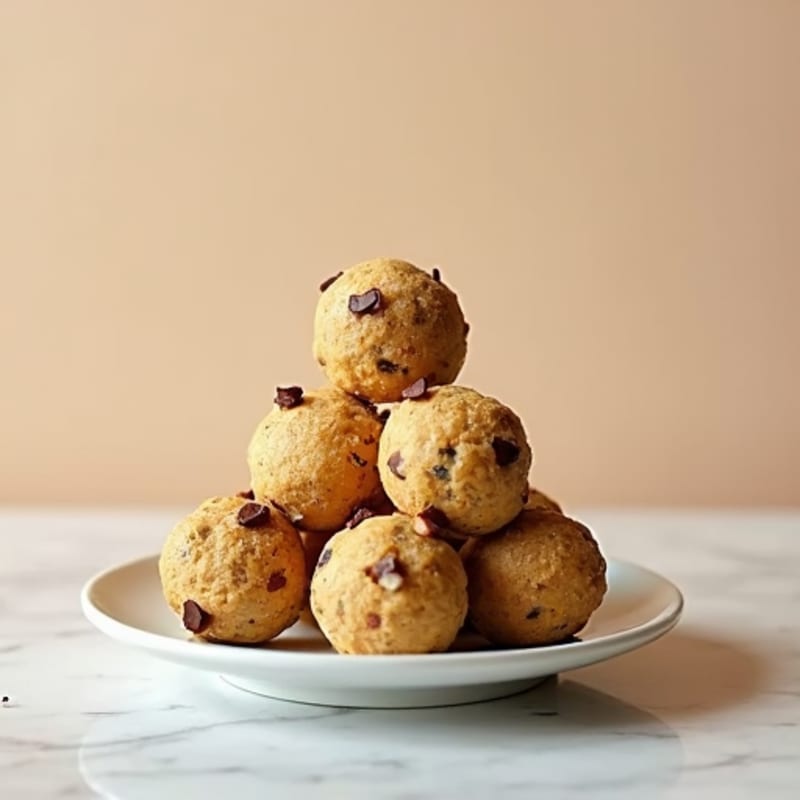 No-Bake Almond Protein Cookie Dough Bites
