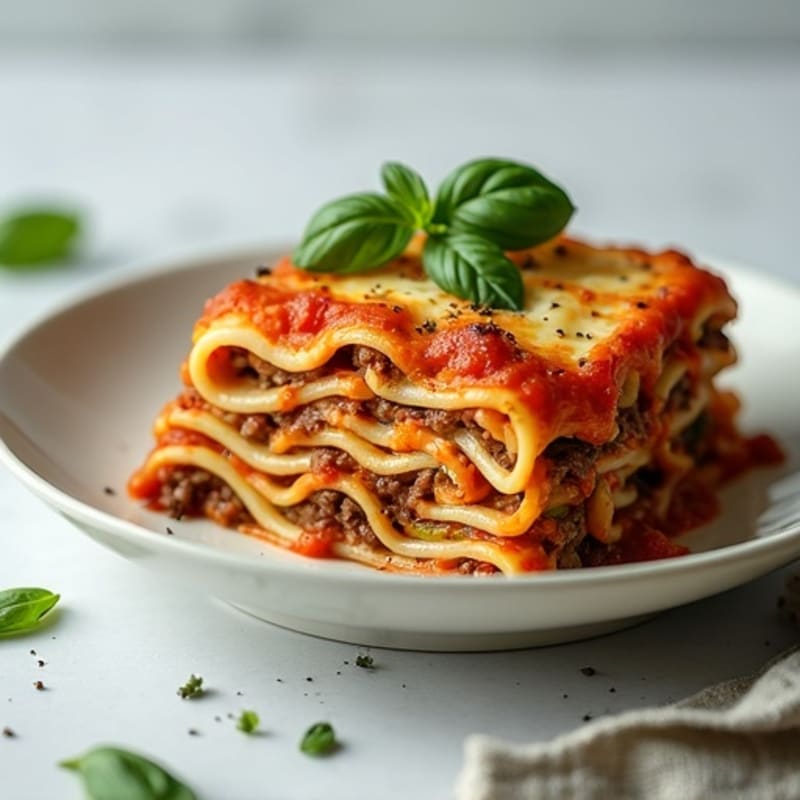 Protein-Packed Zucchini Lasagna with Grass-Fed Beef