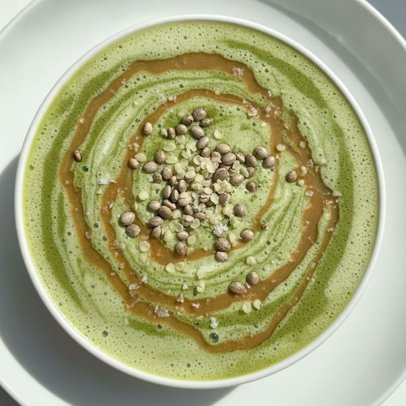 Vibrant Matcha Green Tea Latte