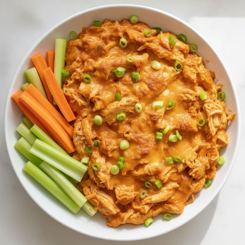 High-Protein Buffalo Chicken Dip Bowl