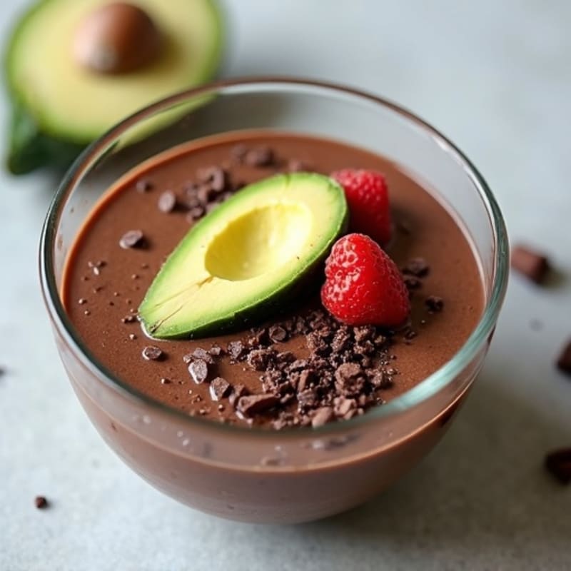 Creamy Dark Chocolate Avocado Mousse