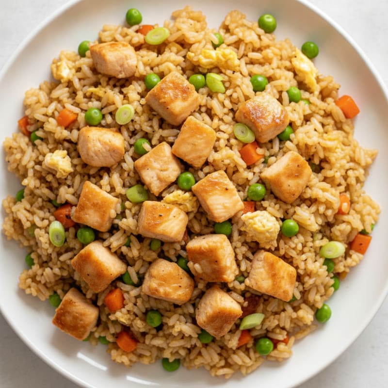 Clean Chicken and Egg Fried Rice