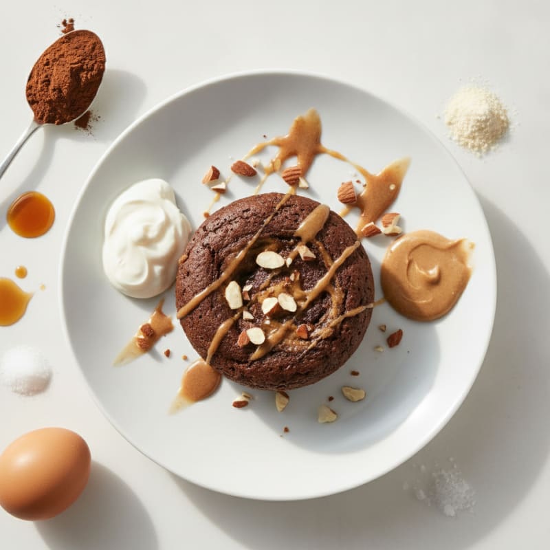 Gluten-Free Chocolate Protein Mug Cake