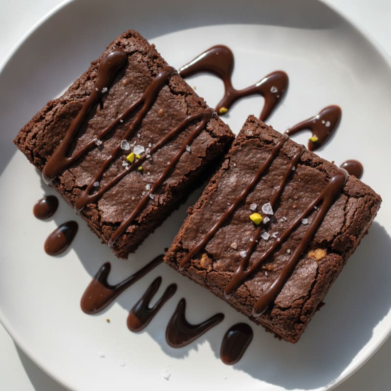 Fudgy Cottage Cheese Chocolate Brownies