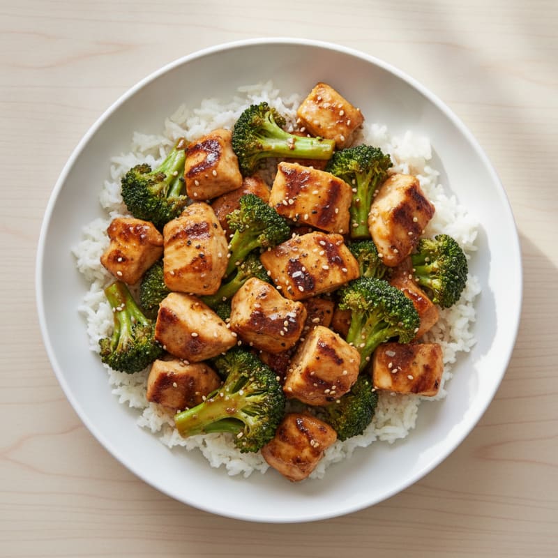 Teriyaki Chicken and Broccoli Stir-Fry