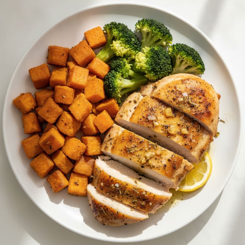 Garlic Herb Roasted Chicken Breast