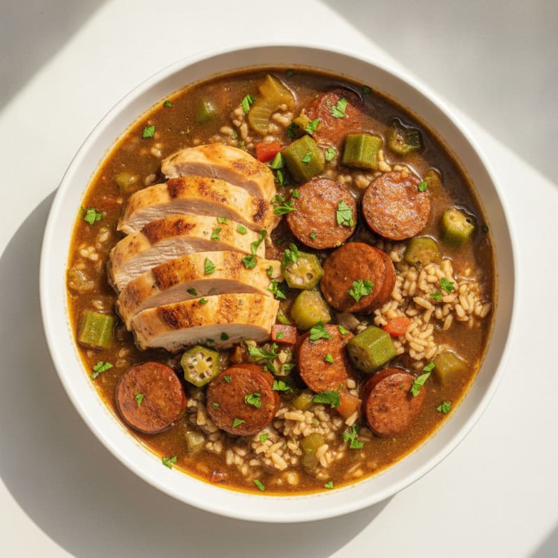 Spicy Creole Gumbo