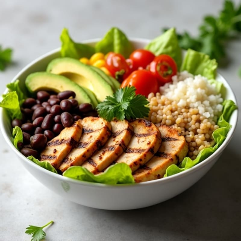 Hearty Black Bean Burrito Bowl