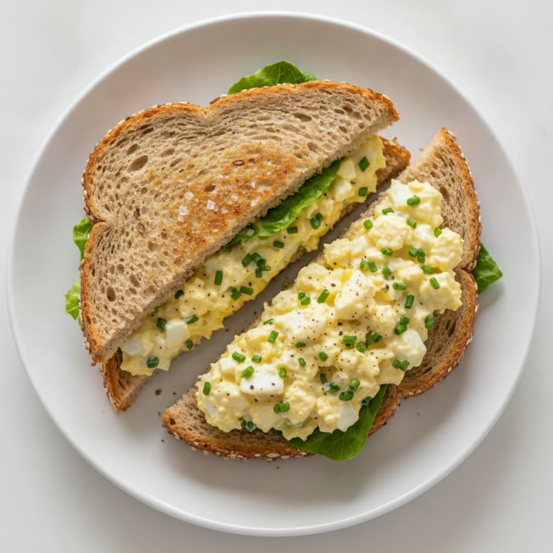 Classic Egg Salad Sandwich with Chives