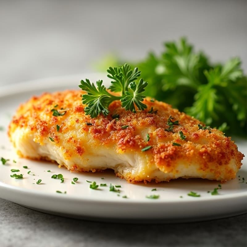 Crispy Herb-Crusted Baked Chicken