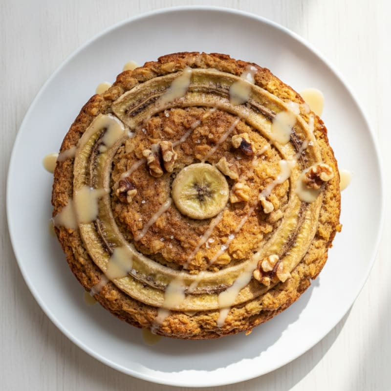 Banana Bread Baked Oatmeal