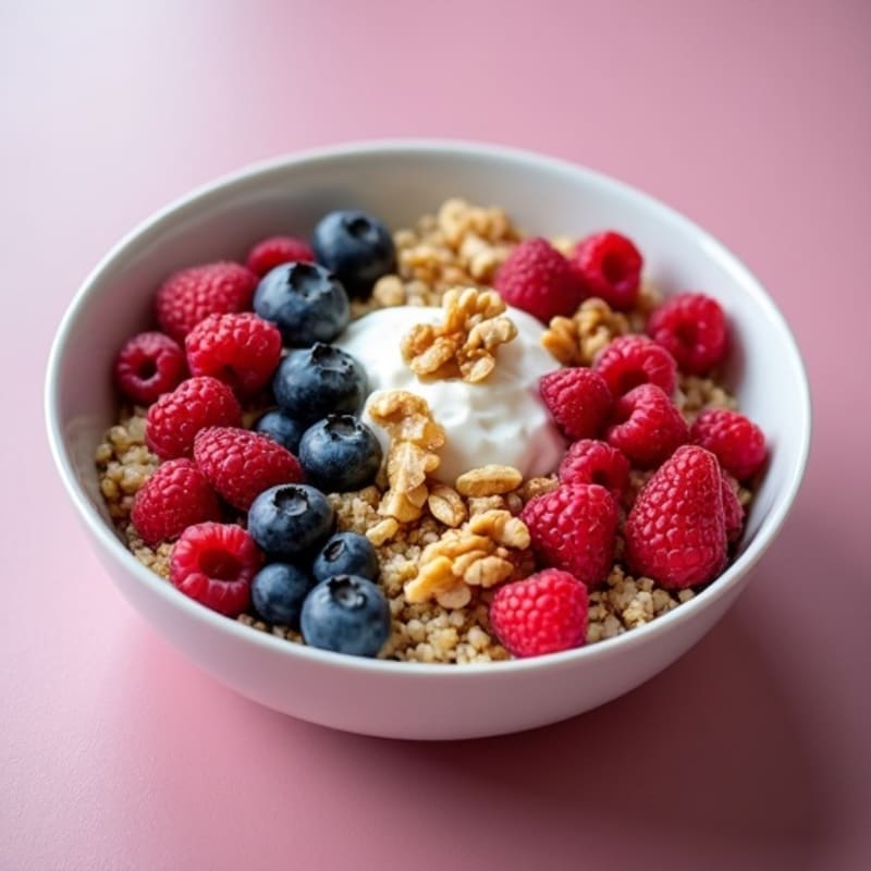 Protein-Packed Berry Quinoa Breakfast Bowl