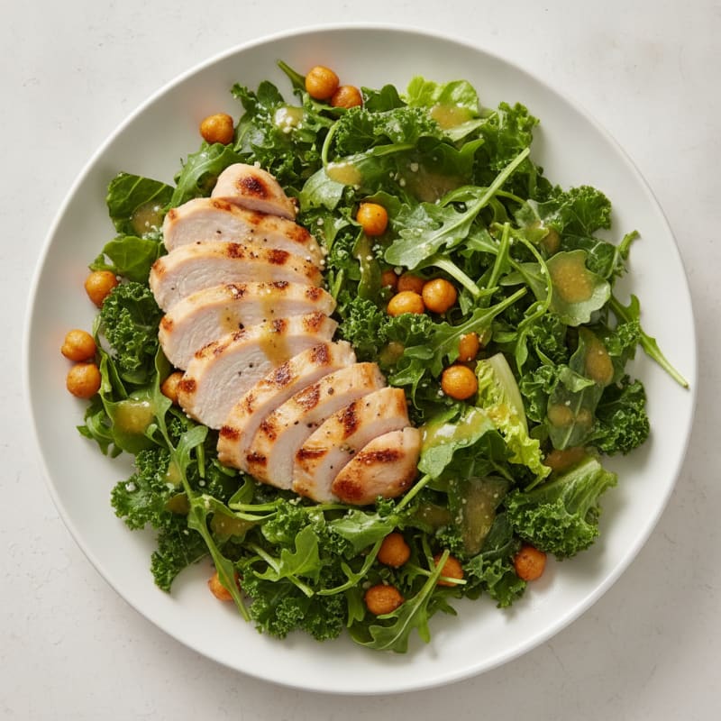 Garden Greens Salad with Lemon Vinaigrette