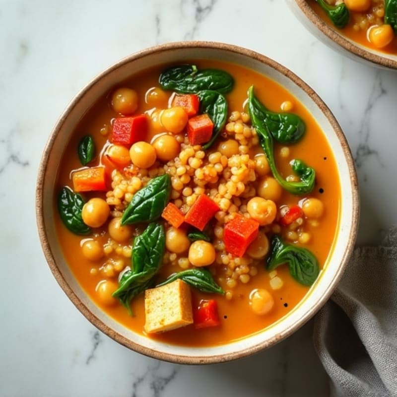 Creamy Coconut Curry Chickpea Stew