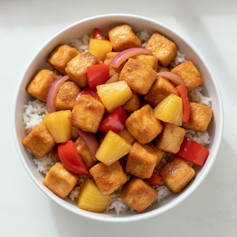 Sweet and Sour Chicken with Pineapple