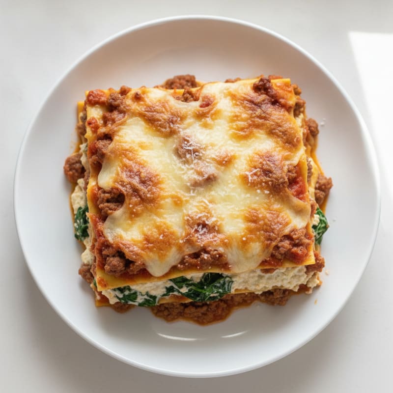 Classic Beef and Ricotta Lasagna Bake