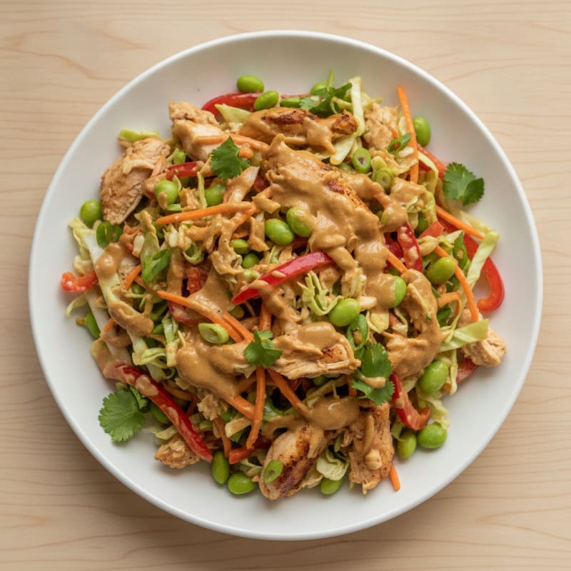 Thai Peanut Chicken Salad