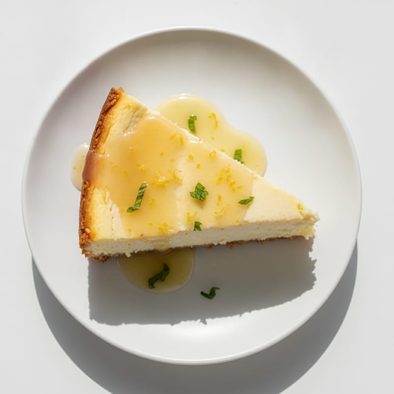 Creamy Greek Yogurt Protein Cheesecake