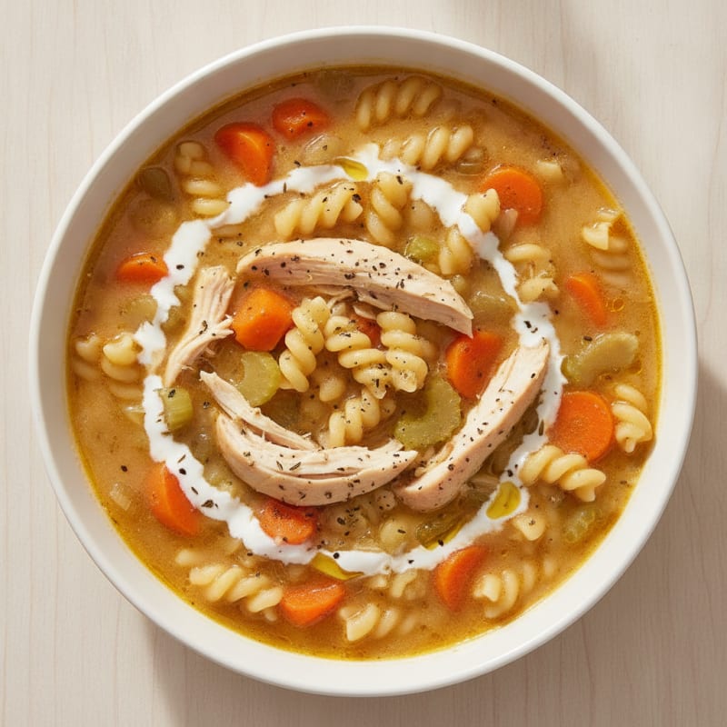 Creamy Chicken Noodle Soup