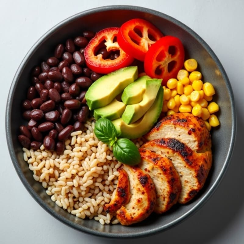 Hearty Black Bean Burrito Bowl