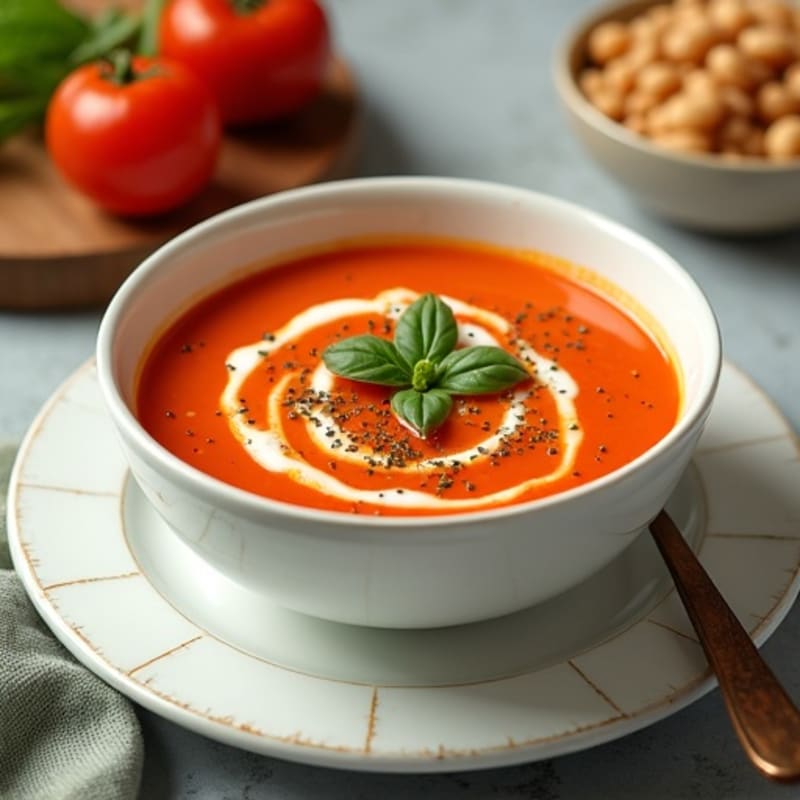 Creamy Tomato Basil Soup