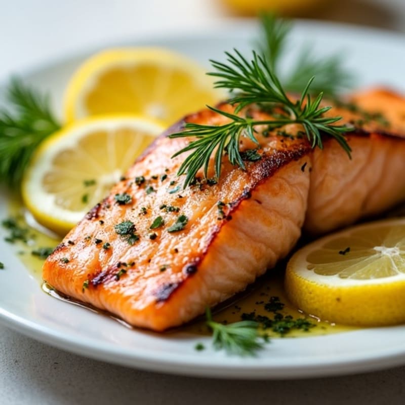 Lemon Herb Grilled Salmon