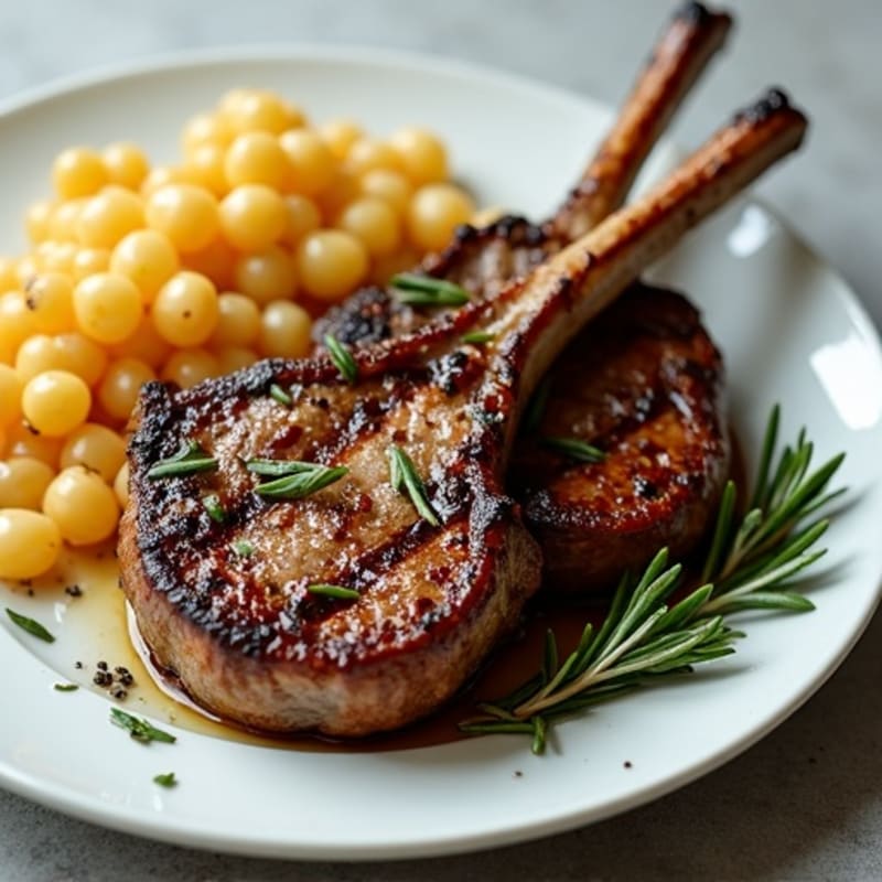 Rosemary-Garlic Grilled Lamb Chops