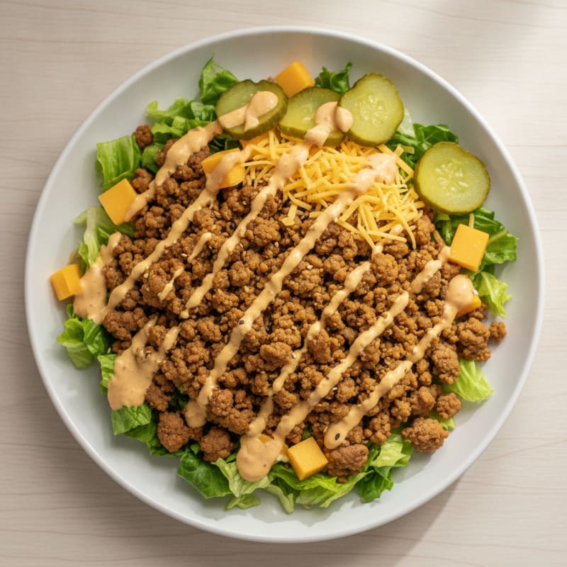 Big Mac Protein Bowl