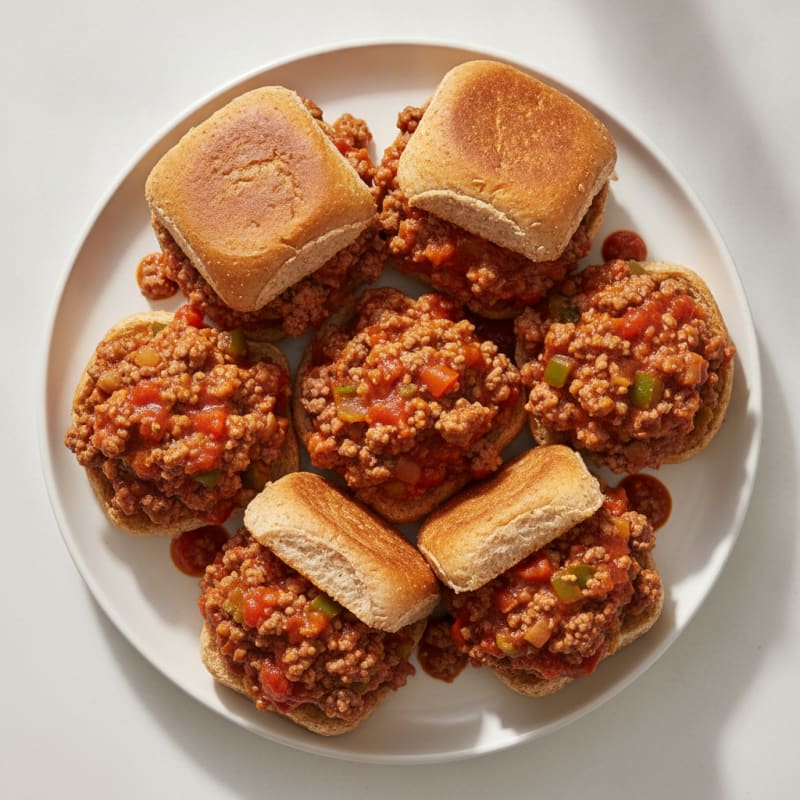Classic Sloppy Joe Beef Sliders