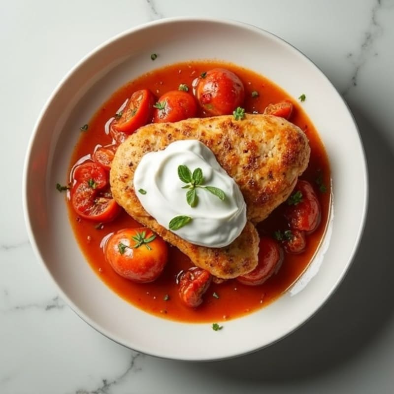 Creamy Spiced Tomato Chicken
