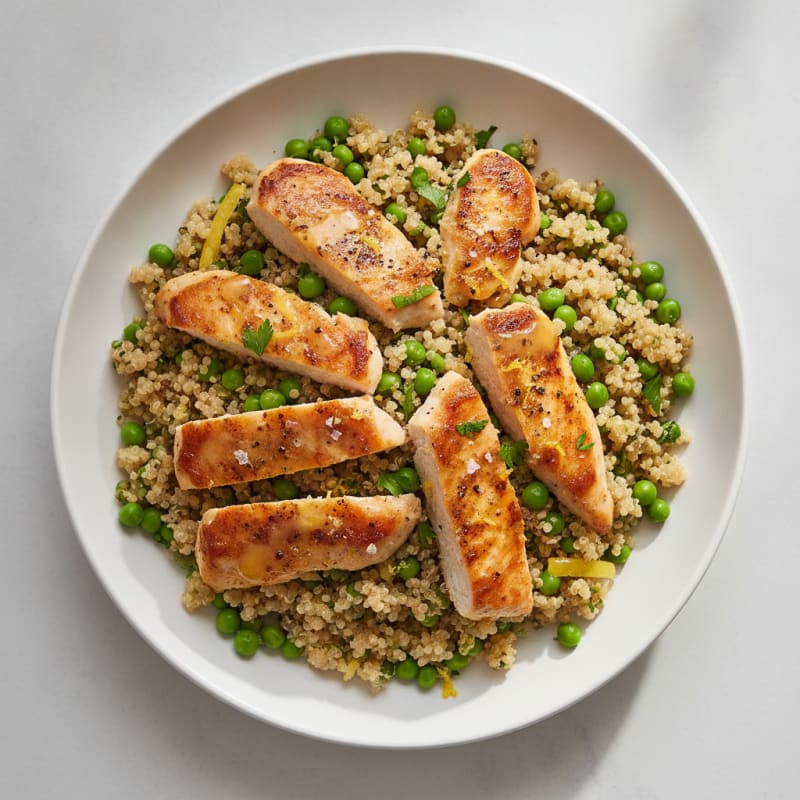 Lemon Herb Quinoa Pilaf