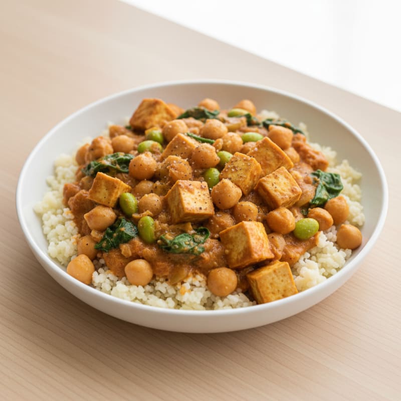 Hearty Chickpea and Vegetable Curry