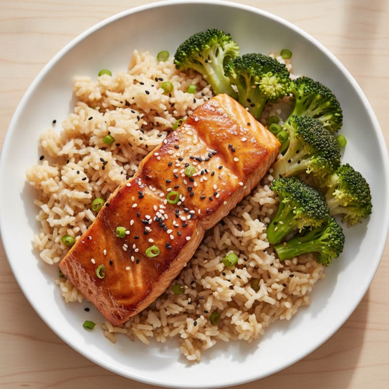 Teriyaki Glazed Salmon