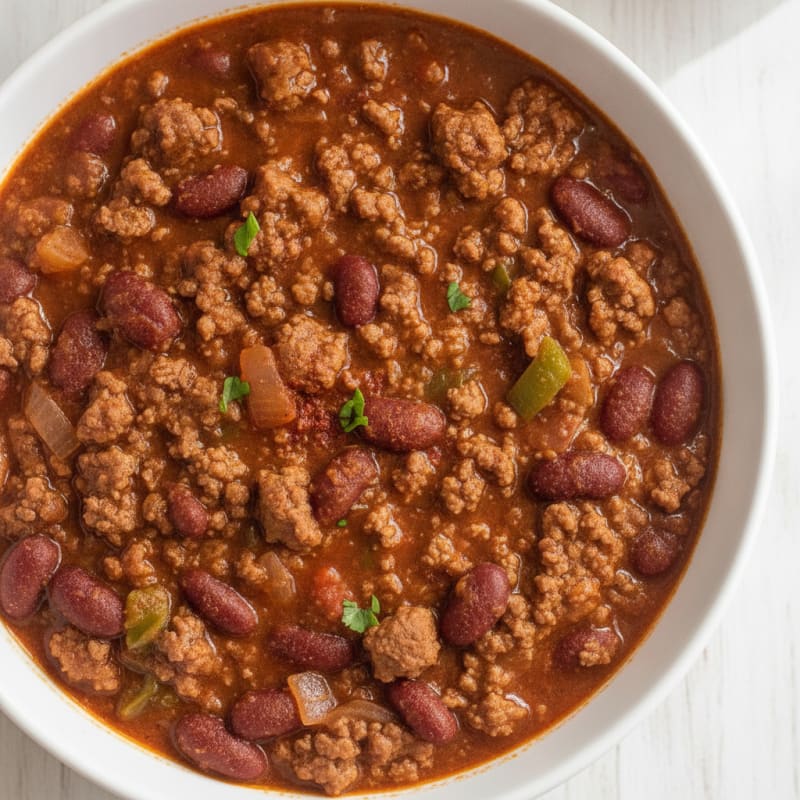 Slow Cooker Beef Chili