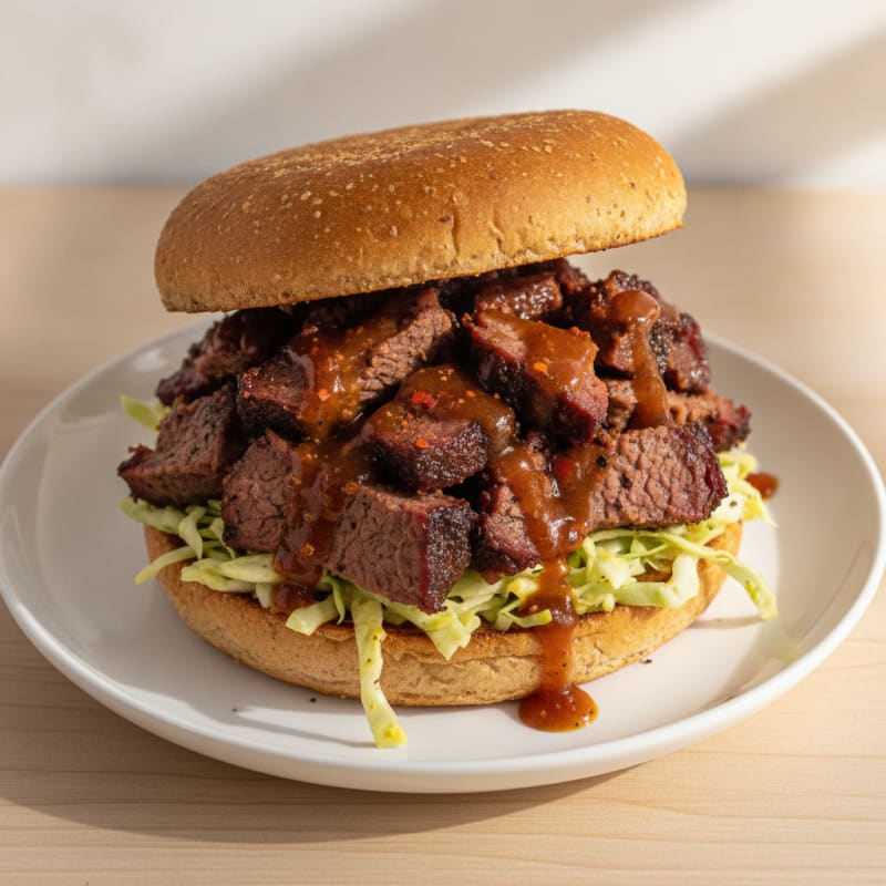 Smoked Sweet & Smoky Chopped Brisket