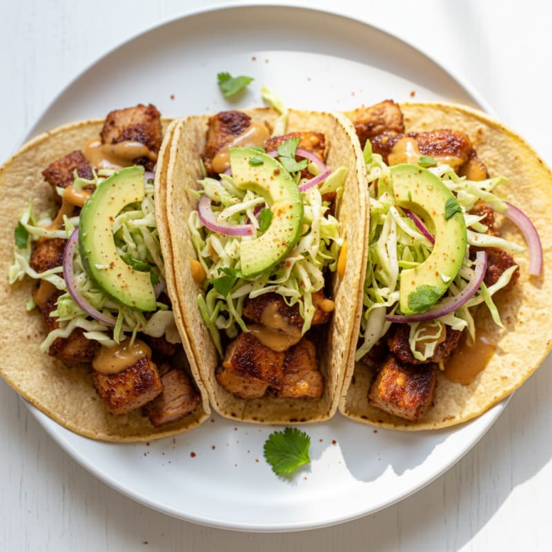 Crispy Chili-Lime Pork Carnitas Tacos