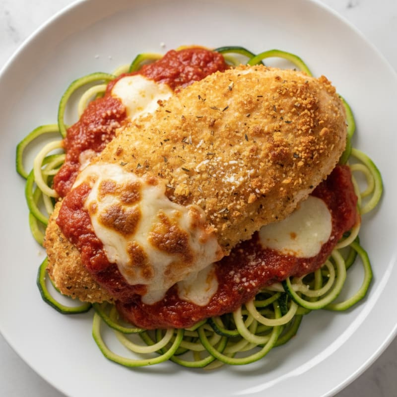 Baked Chicken Parmesan with Marinara