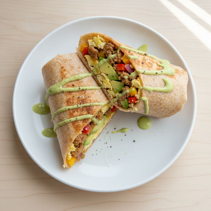 Ultimate High-Protein Breakfast Burrito