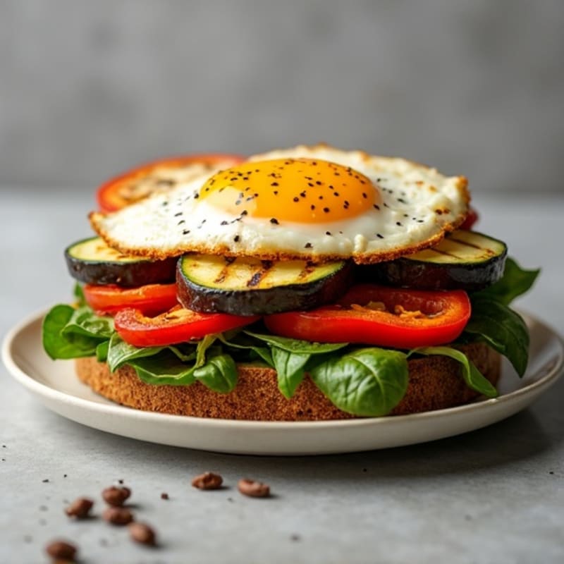 Hearty Grilled Vegetable Sandwich