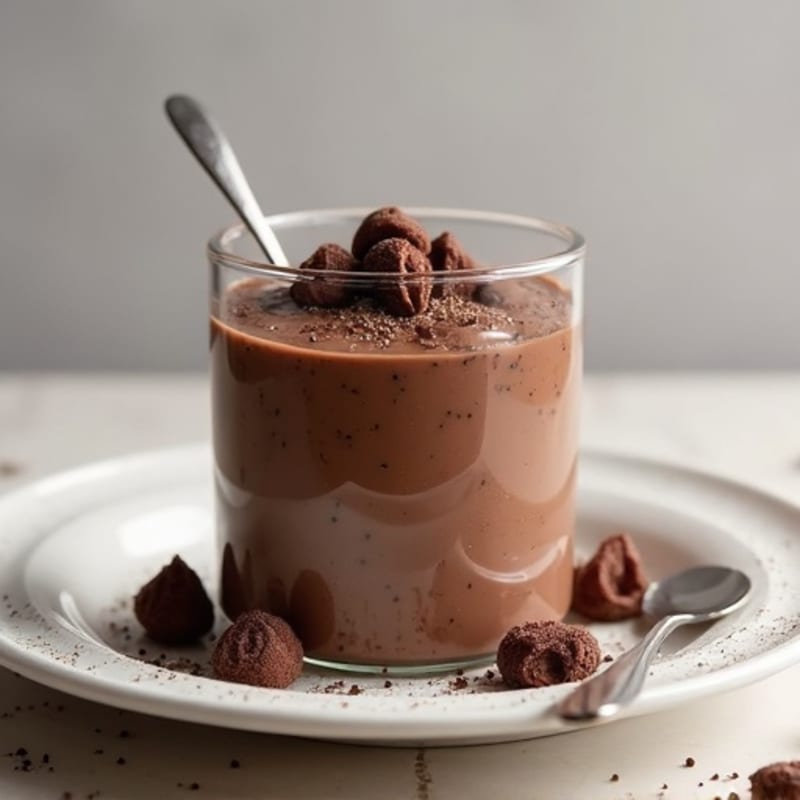 Silky Chocolate Protein Pudding